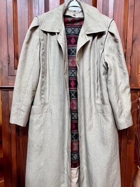 Beige Trench Coat